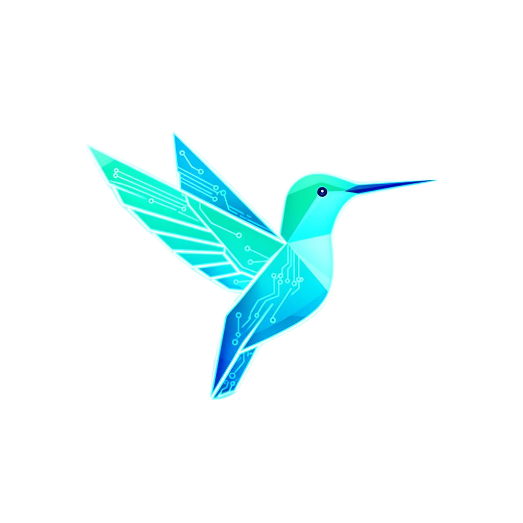 Heron Technologies hummingbird logo